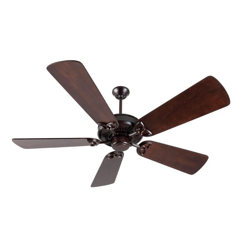 Craftmade Lighting-K10836-American Tradition - Ceiling Fan - 54 inches wide by 8.86 inches high   Oiled Bronze Finish with Distressed Walnut Blade Finish