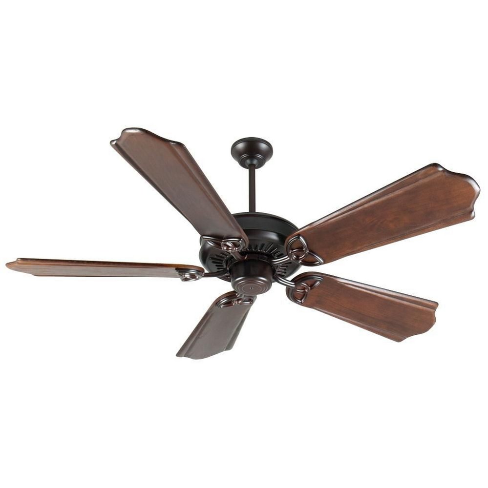 Craftmade Lighting-K10838-American Tradition - Ceiling Fan - 56 inches wide by 8.66 inches high   Oiled Bronze Finish with Classic Ebony Blade Finish