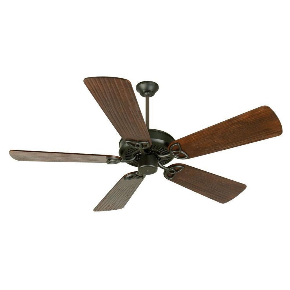 Craftmade Lighting-K10959-CXL Series - Ceiling Fan - 54 inches wide by 8.66 inches high   Flat Black Finish with Walnut Blade Finish