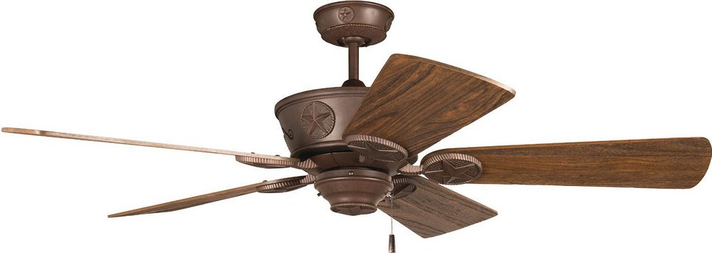Craftmade Lighting-K11216-Chaparral - 52 Inch Ceiling Fan   Aged Bronze Finish with Dark Oak Blade Finish