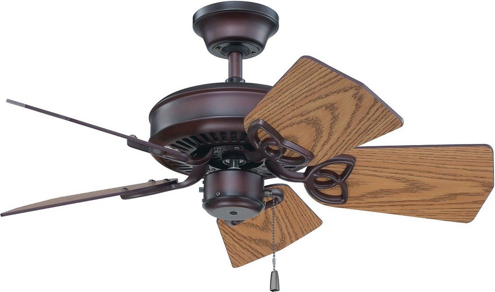 Craftmade Lighting-K11243-Piccolo - 30 Inch Ceiling Fan   Oiled Bronze Finish with Dark Oak Blade Finish