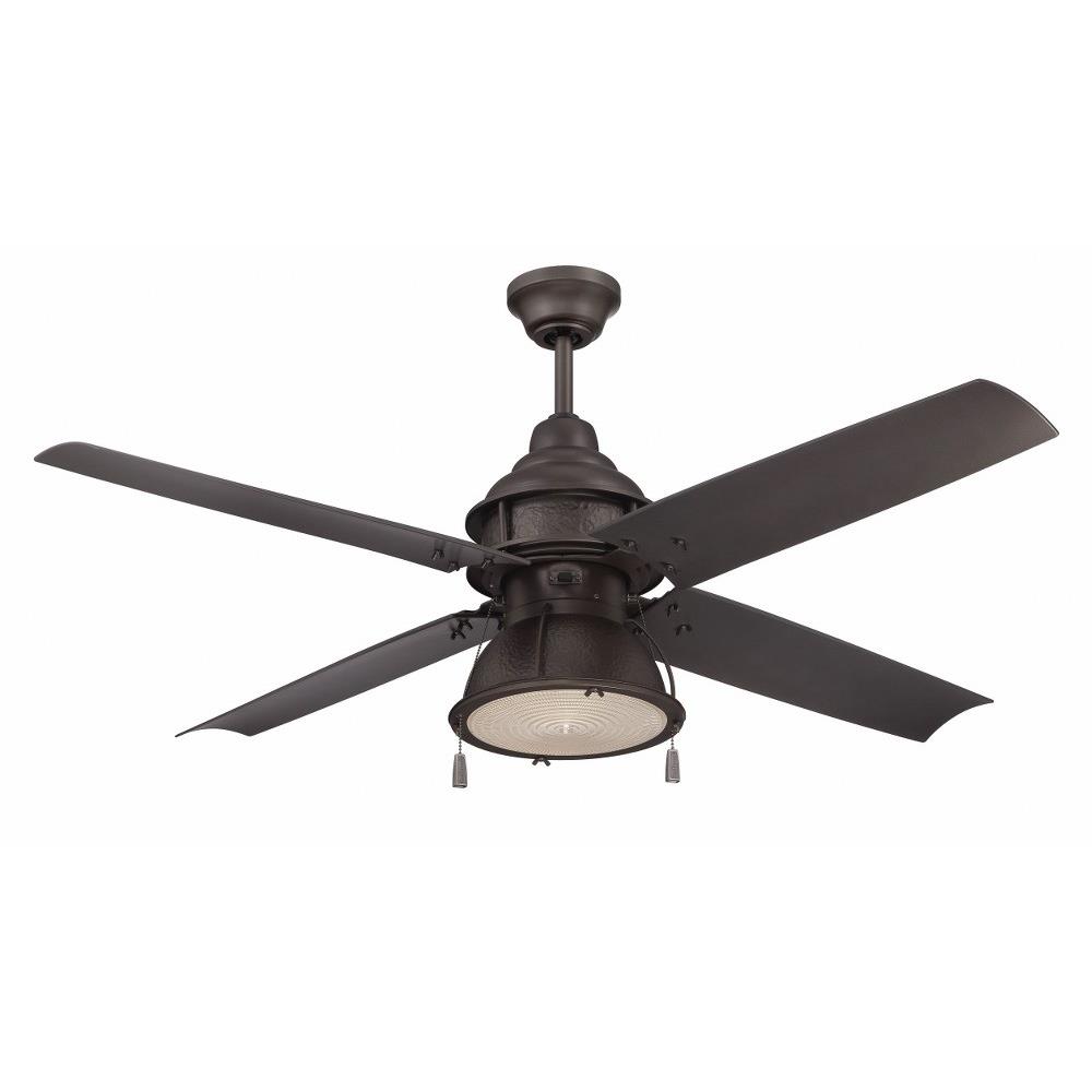 Craftmade Lighting Par52esp4 Port Arbor Outdoor Ceiling Fan In Style 52 Inches Wide By 21 24 High - Bright Light Outdoor Ceiling Fan