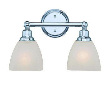 Craftmade Lighting-26602-CH-Bradley 2 Light Bath Vanity - 14.55 inches wide by 9.75 inches high Chrome  Chrome Finish