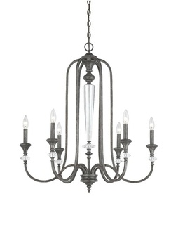 Craftmade Lighting-26726-MBS-Boulevard - Six Light Chandelier   Boulevard - Six Light Chandelier