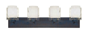 Craftmade Lighting-35404-PR-Kenswick 4 Light Bath Vanity   Peruvian Bronze Finish