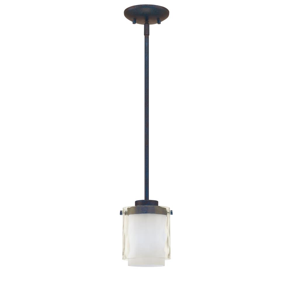 Craftmade Lighting-35491-PR-Kenswick - One Light Mini-Pendant   Peruvian Bronze Finish