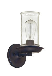 Craftmade Lighting-36161-ABZ-Thornton - One Light Wall Sconce   Aged Bronze Finish