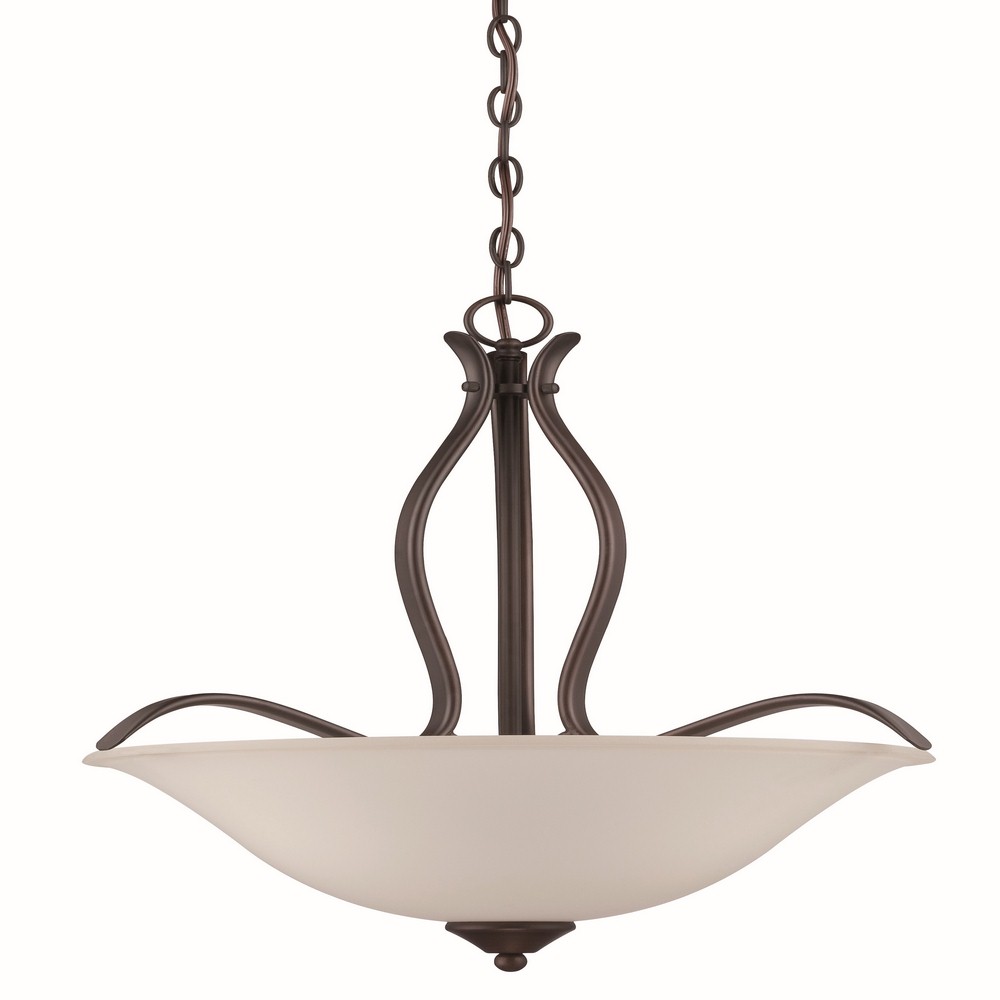 Craftmade Lighting-38343-ABZ-Northlake - Three Light Pendant - 20 inches wide by 23.38 inches high   Northlake - Three Light Pendant - 20 inches wide by 23.38 inches high