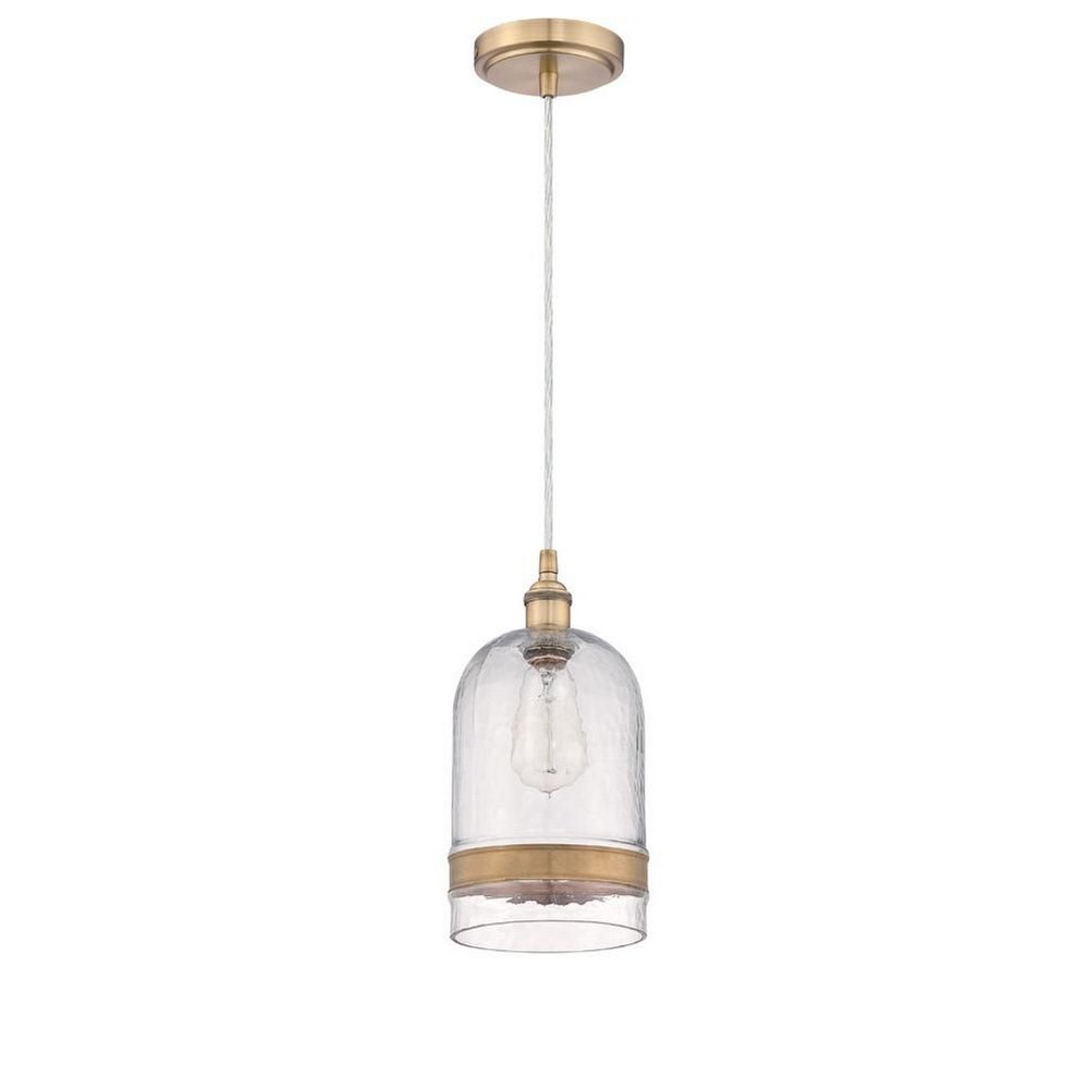 Craftmade Lighting-P455AGC1-5.75 Inch One Light Mini Pendant   5.75 Inch One Light Mini Pendant