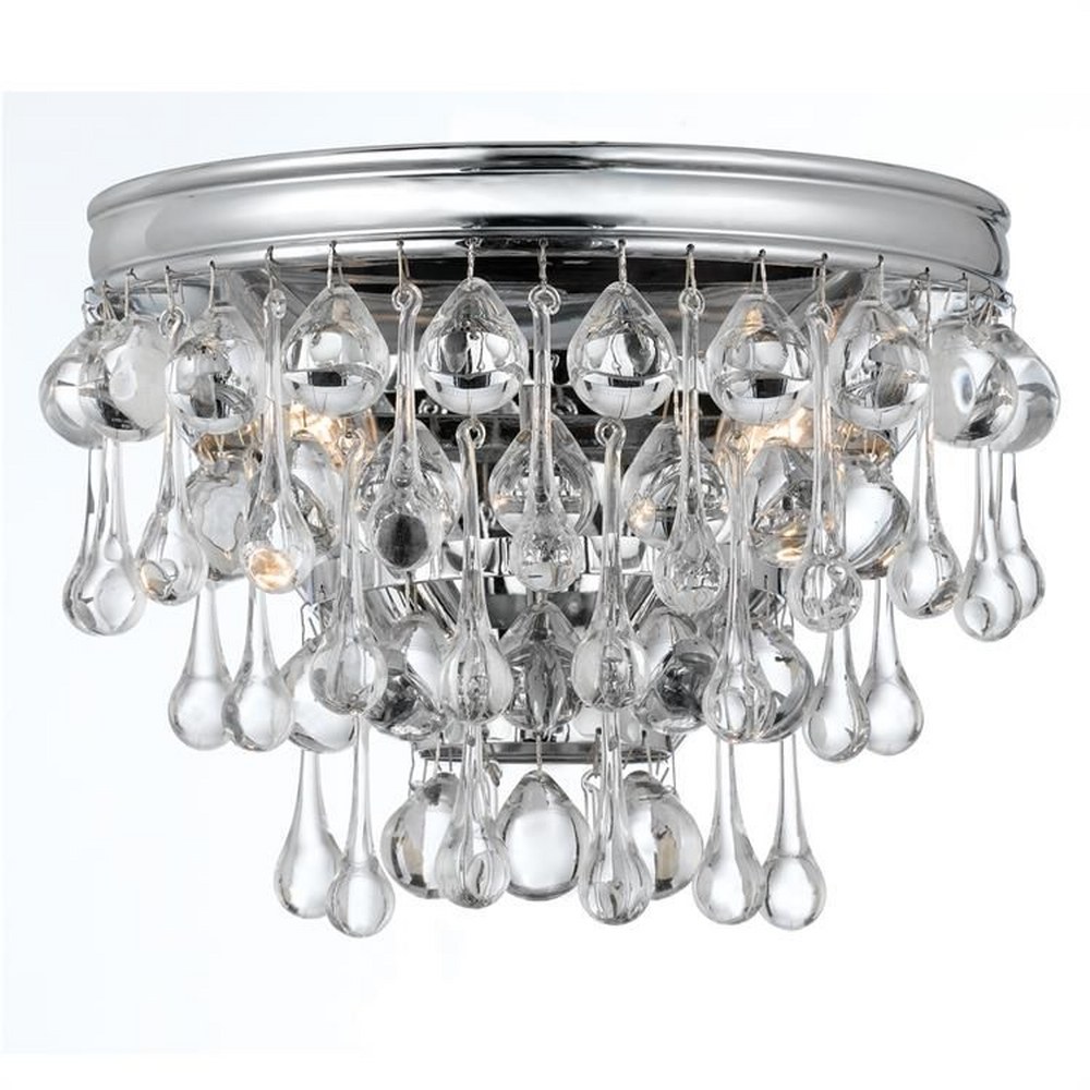 1626725 Crystorama Lighting-132-CH-Calypso - Two Light Wal sku 1626725