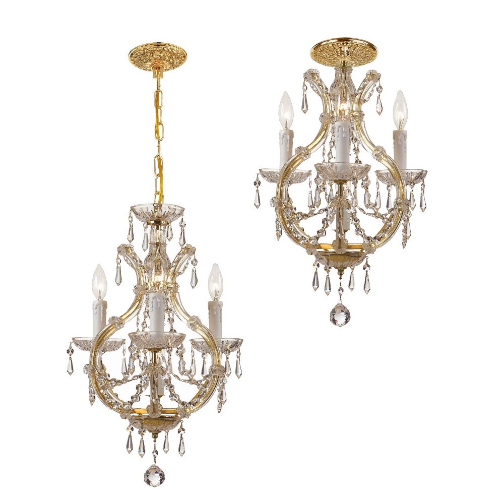 1627055 Crystorama Lighting-4473-GD-CL-I-Maria Theresa - F sku 1627055