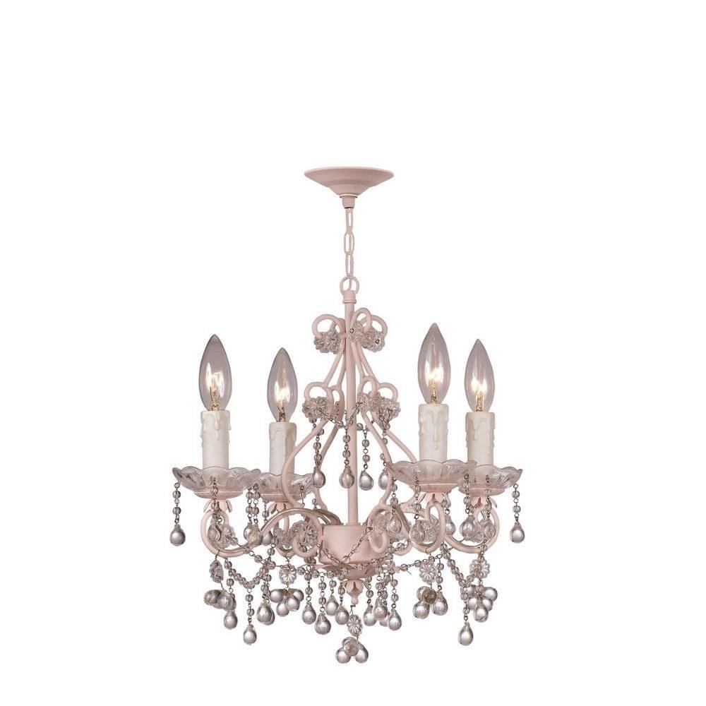 Paris Flea Market Four Light Mini Chandelier