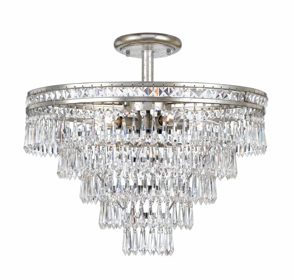 1677305 Crystorama Lighting-5264-OS-CL-MWP_CEILING-Mercer  sku 1677305