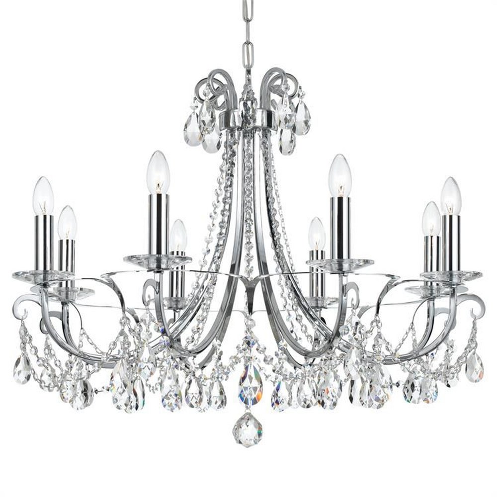 2320686 Crystorama Lighting-6828-CH-CL-S-Othello - Eight L sku 2320686