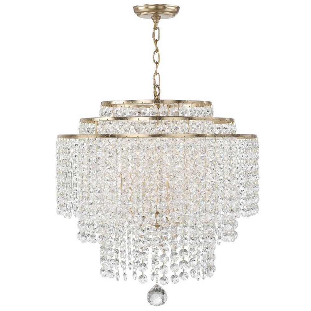 4543618 Crystorama Lighting-GAB-B7305-GA-Gabrielle - 6 Lig sku 4543618