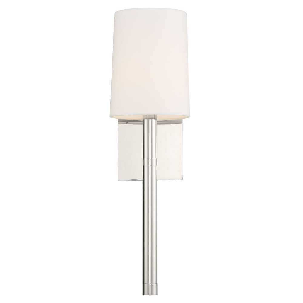 4543623 Crystorama Lighting-WES-9901-PN-Weston - 1 Light W sku 4543623