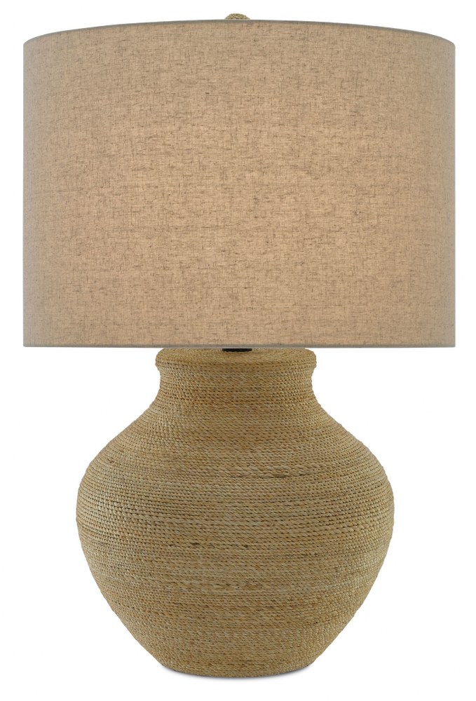 Table Lamp Linen Shade Currey