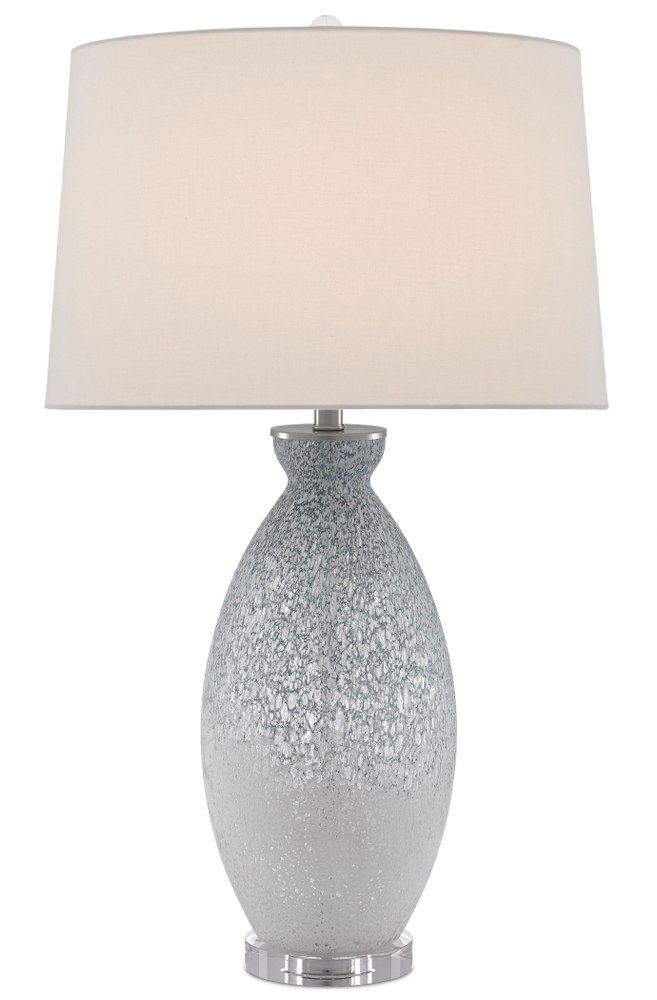 Table Lamp Pale Linen Shade Currey