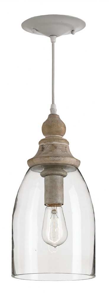 Currey and Company-9716-Anywhere - 1 Light Pendant   Natural Finish
