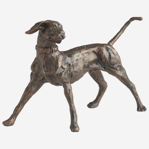 Cyan lighting-06290-Fetch - 6.75 Inch sculpture   Bronze Finish