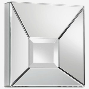 Cyan lighting-06382-Pentallica - 15.75 Inch square Mirror   Clear Finish