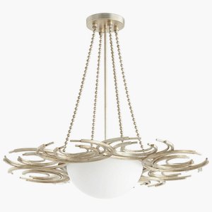 Cyan lighting-06916-Vivian - Three Light Pendant - 30 Inches Wide by 18 Inches High   Vivian - Three Light Pendant - 30 Inches Wide by 18 Inches High