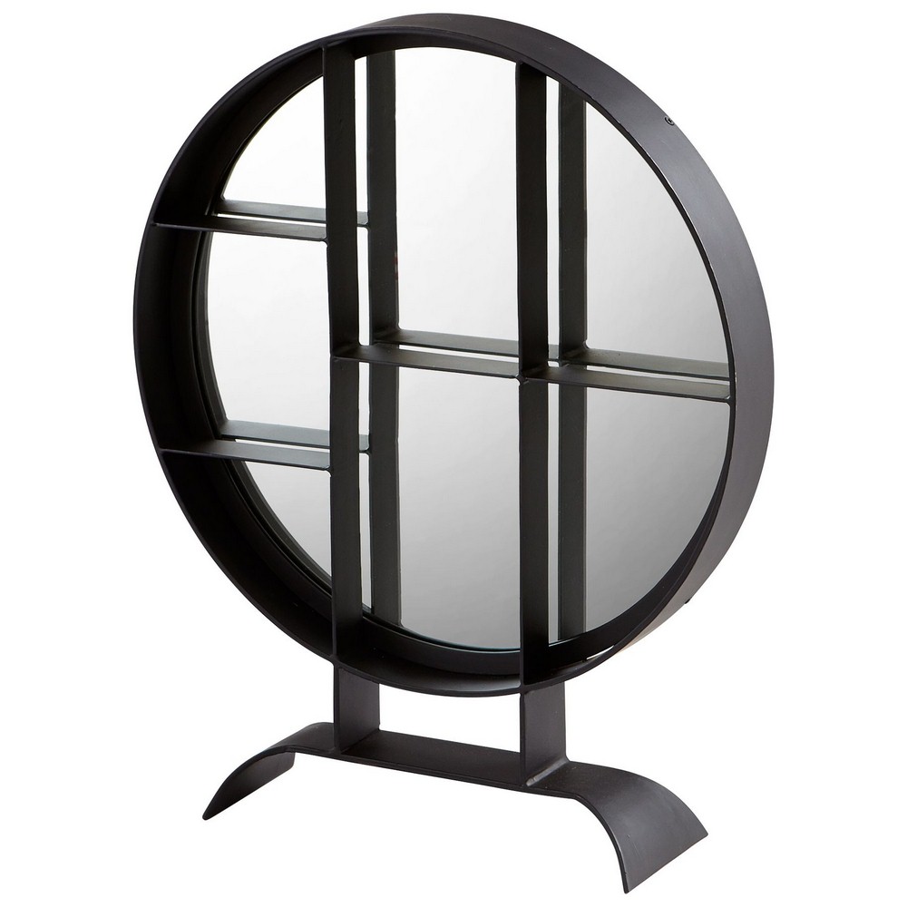 Cyan lighting-06988-small Nexus Mirror - 22 Inches Wide by 27 Inches High   Matte Black Finish