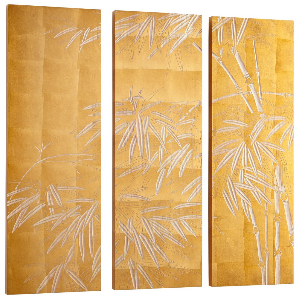 Cyan lighting-07516-Oceania Wall Art - 47.25 Inches Wide by 47.25 Inches High   Amber Finish