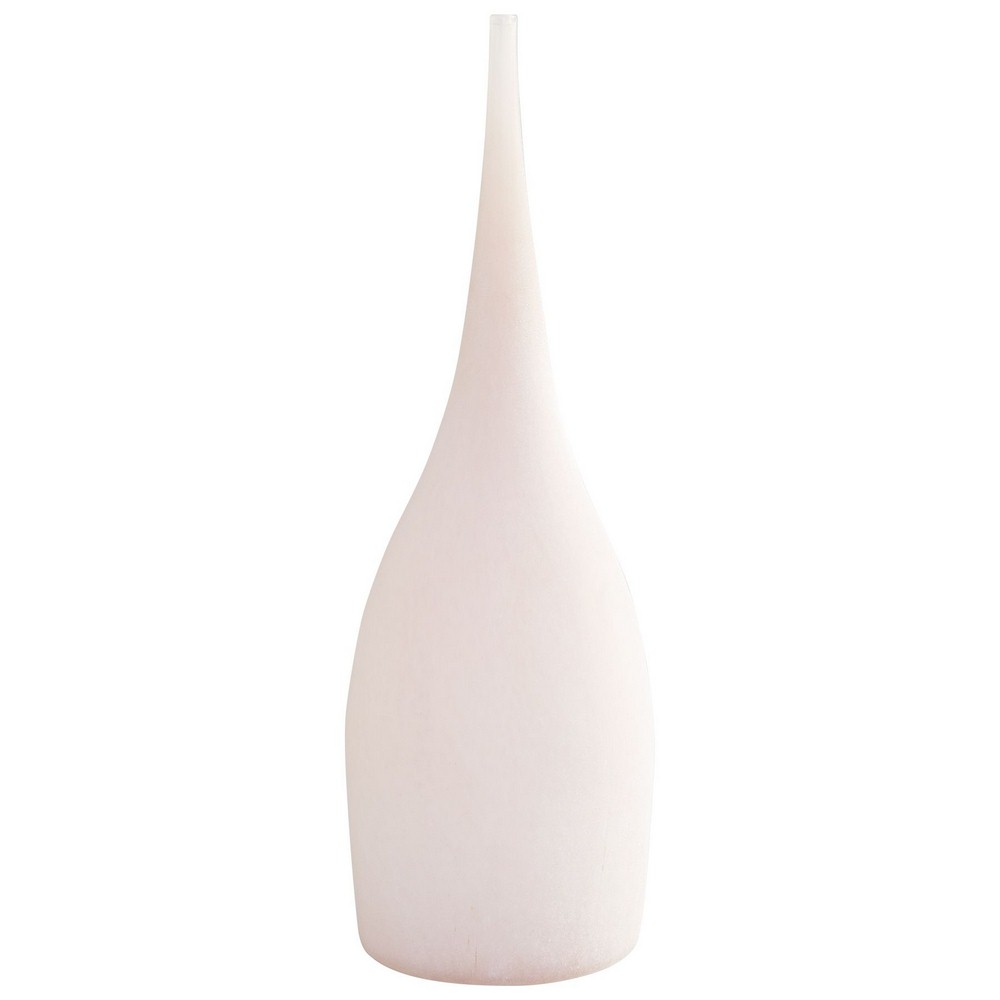 Cyan lighting-07848-Gemma Vase - 6.25 Inches Wide by 18.75 Inches High Frost  Frost Finish