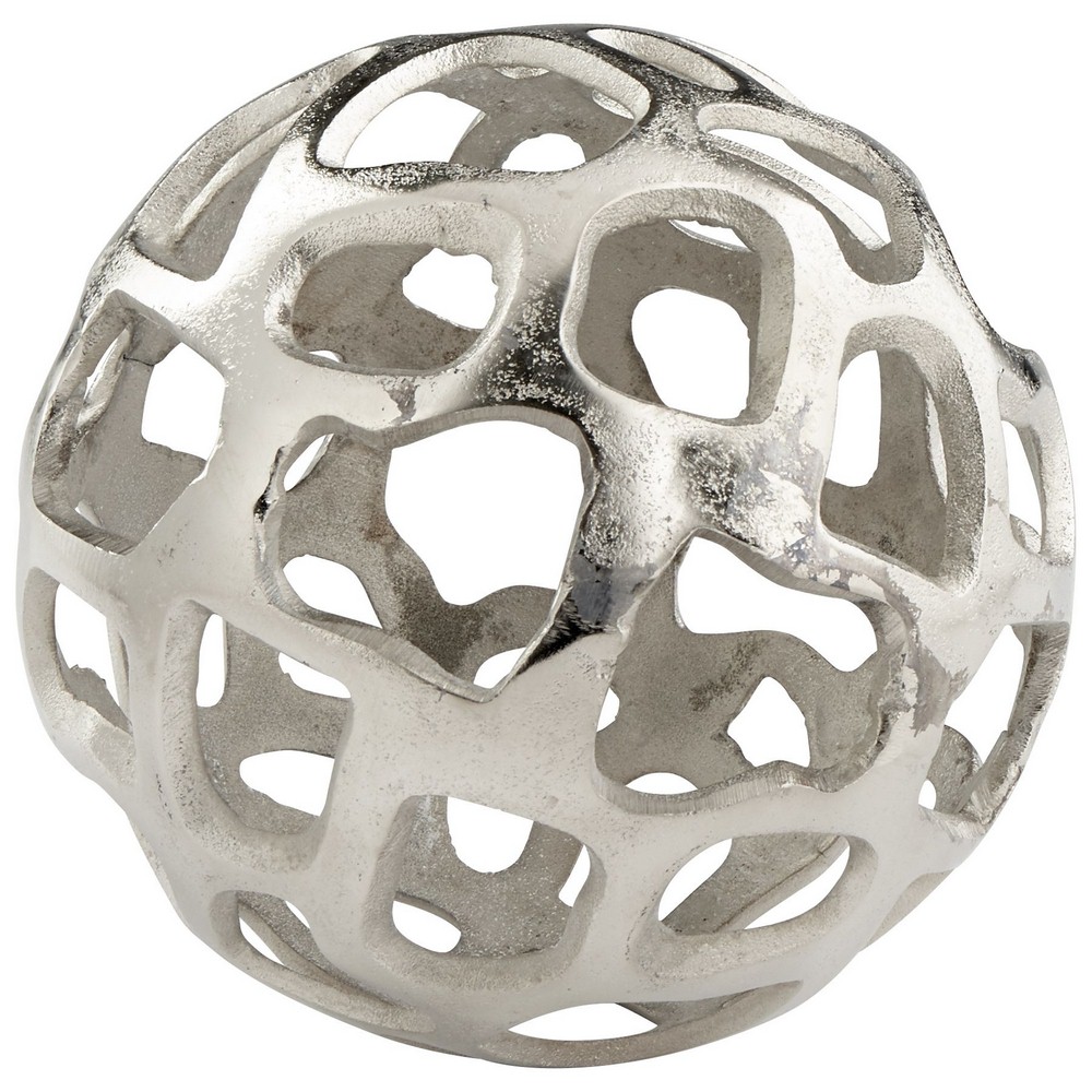 Cyan lighting-08293-10 Inch Large star Chasing Filler   Raw Nickel Finish