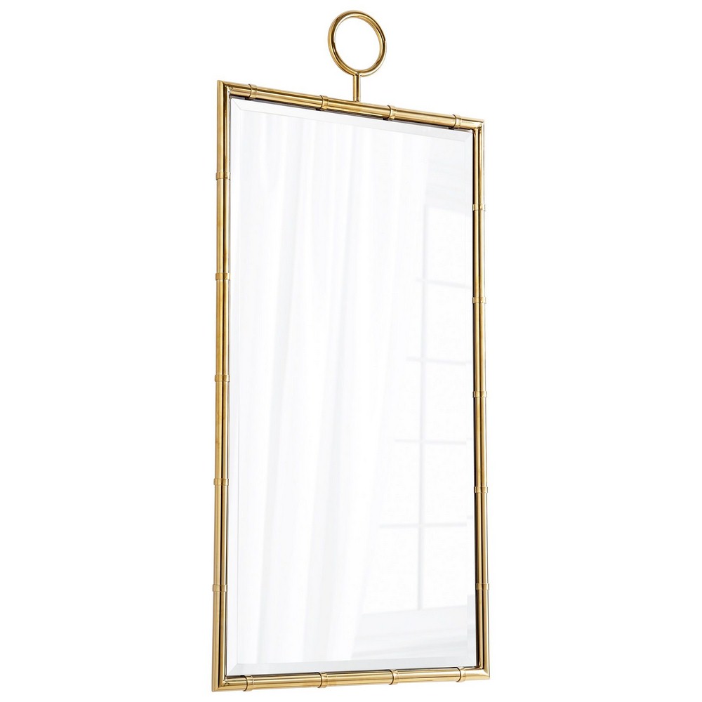 Cyan lighting-08589-Golden Image - Mirror - 28.5 Inches Wide by 61.25 Inches High   Brass Finish