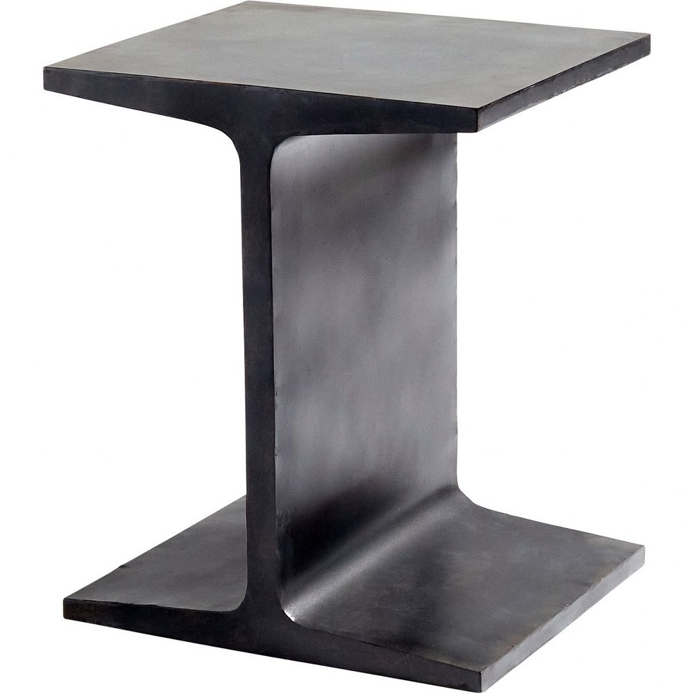 Cyan lighting-10946-Anvil - 19.75 Inch side Table   Black Finish