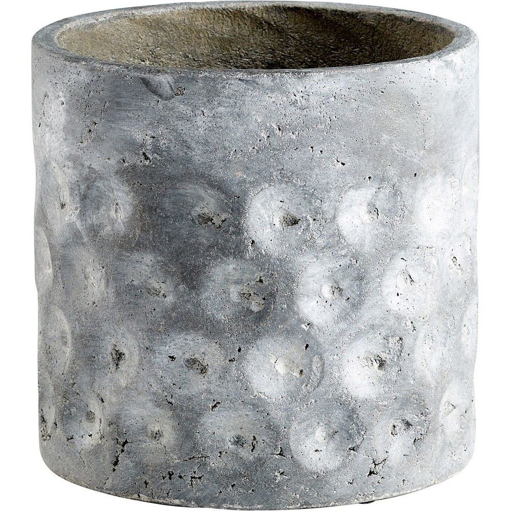 Cyan lighting-11053-Potomac - Large Planter - 10 Inches Wide by 9.75 Inches High   Pewter Gray Finish