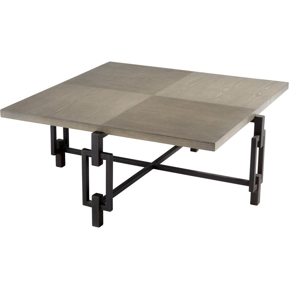 Cyan lighting-11115-Ogden - Table - 47 Inches Wide by 47 Inches Long   Noir Finish