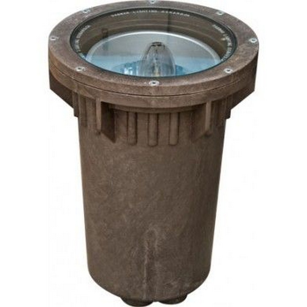 Dabmar-FG4310-In-Ground Well Light   Bronze Finish - Fiberglass 70 Watt High Pressure Sodium 120 Volt