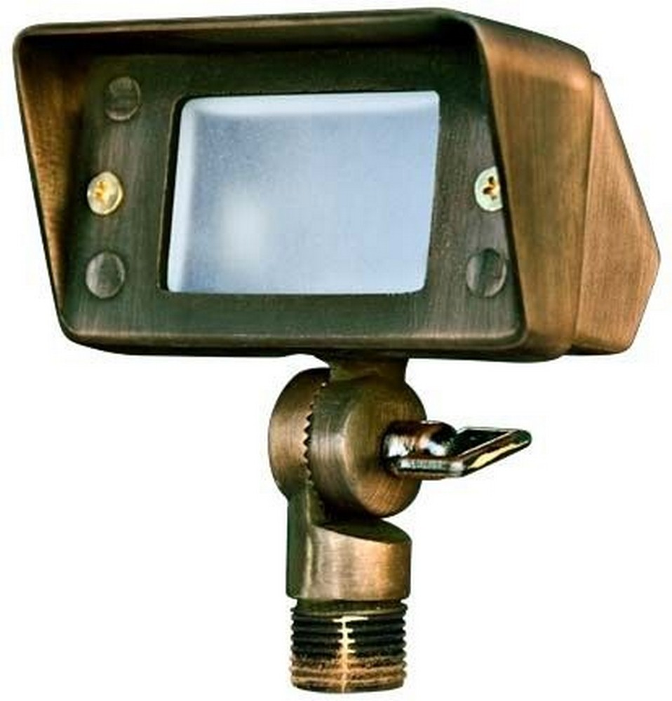 1102045 Dabmar-LV116-WBS-Cast Brass Mini Flood Light 20W J sku 1102045