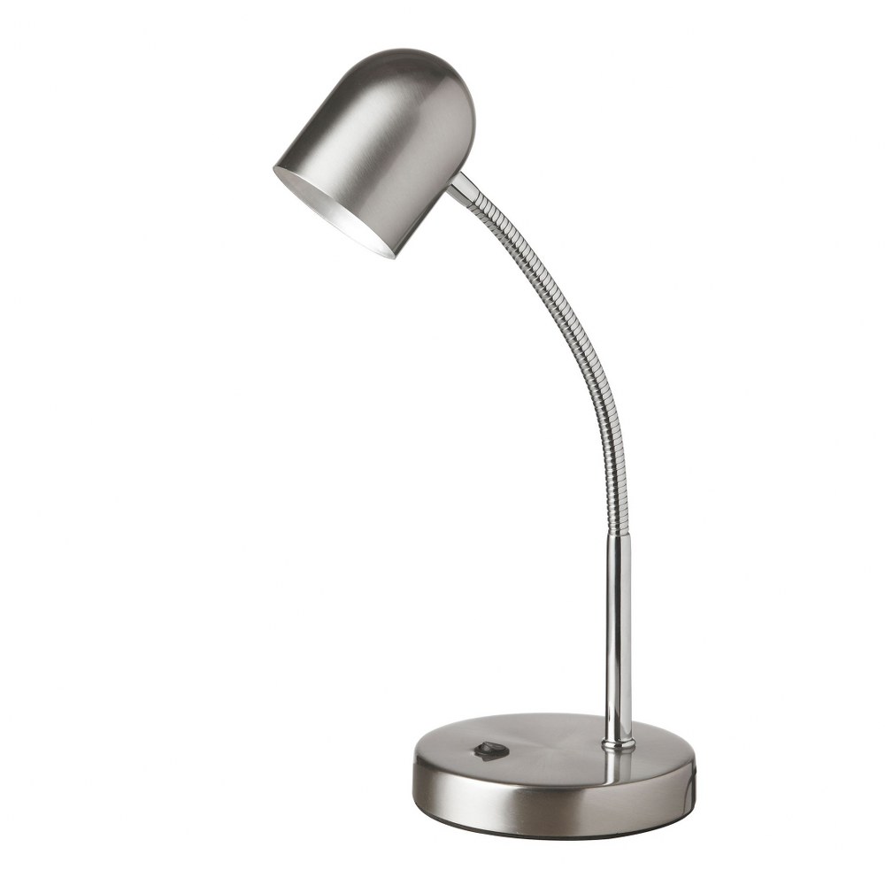 Dainolite 134LEDT-SC 13.8 Inch 5W 1 LED Table Lamp-Satin Chrome Finish - Picture 1 of 5