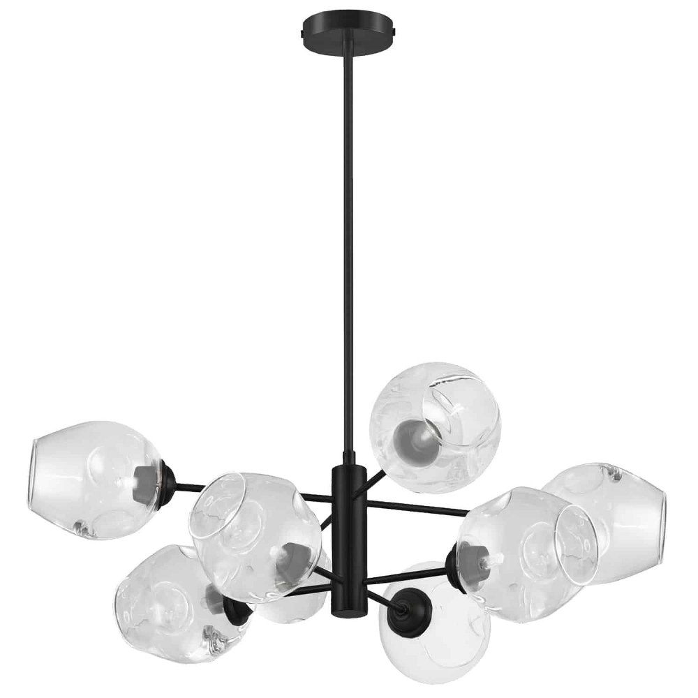 4540206 Dainolite-ABI-268P-MB-CLR-Abii - 8 Light Pendant   sku 4540206