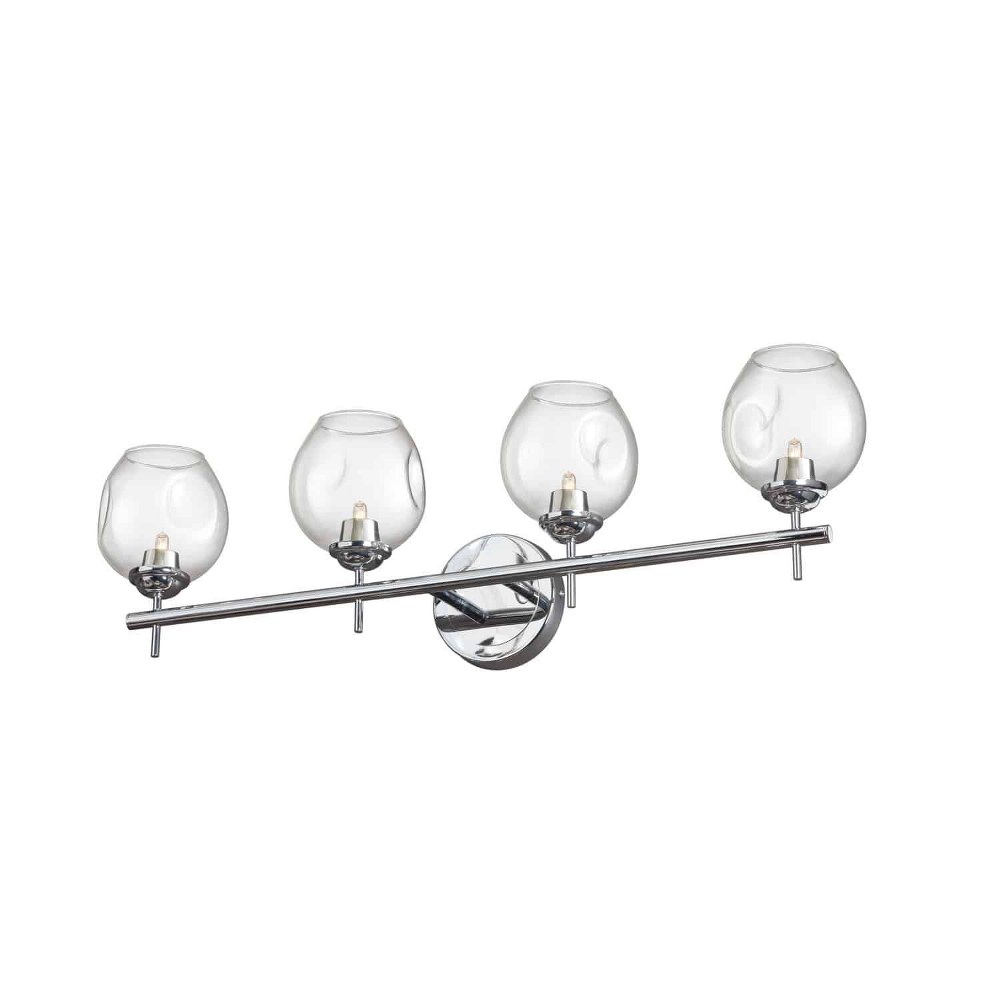 4411859 Dainolite-ABI-284W-PC-Abii - 4 Light Bath Vanity   sku 4411859