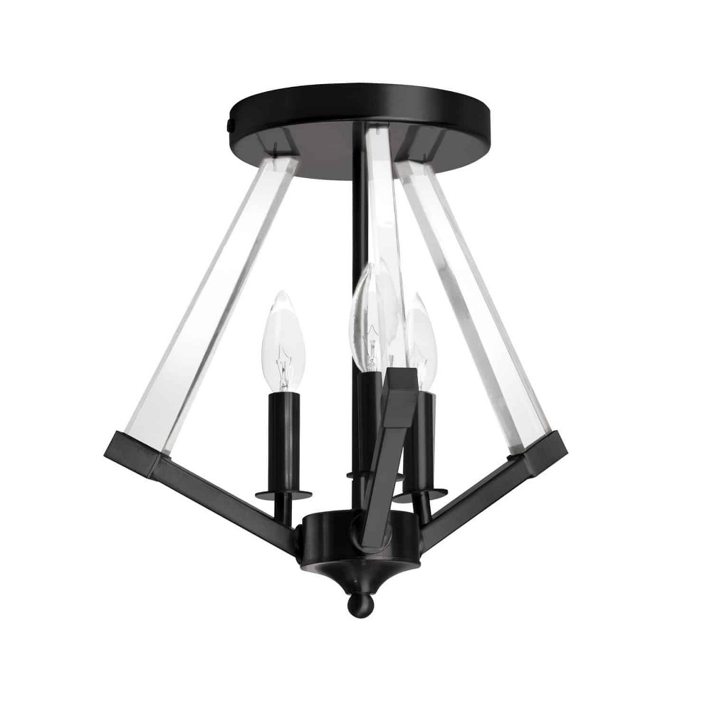 4540197 Dainolite-ALT-153SF-MB-Aalto - 3 Light Semi-Flush  sku 4540197