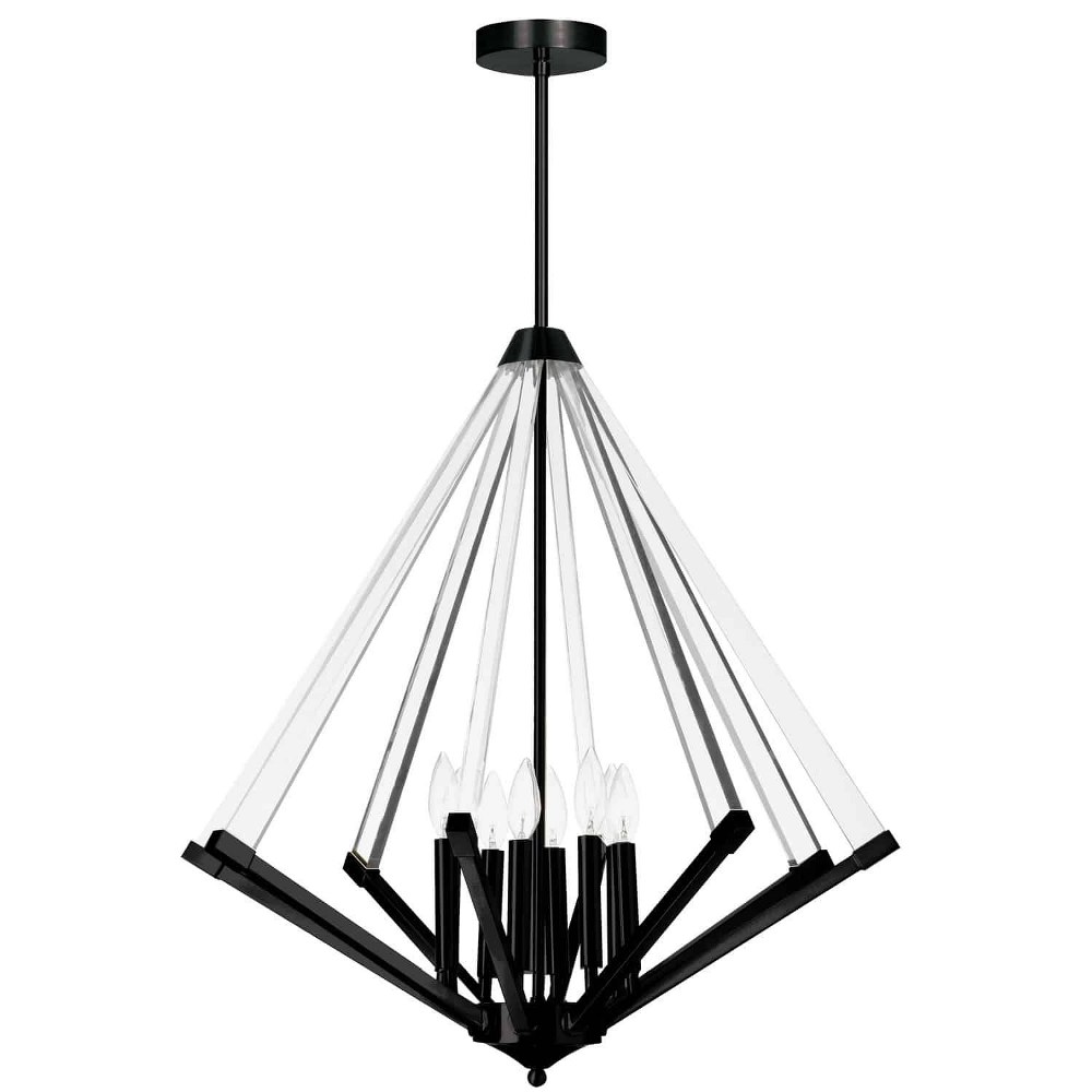 4540199 Dainolite-ALT-278C-MB-Aalto - 8 Light Chandelier   sku 4540199