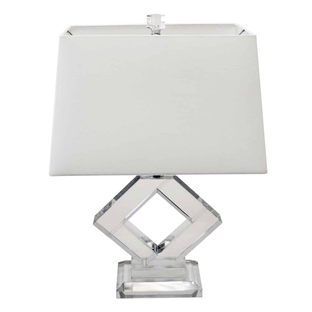 Dainolite-C506T-PC-One Light Table Lamp   Polished Chrome Finish