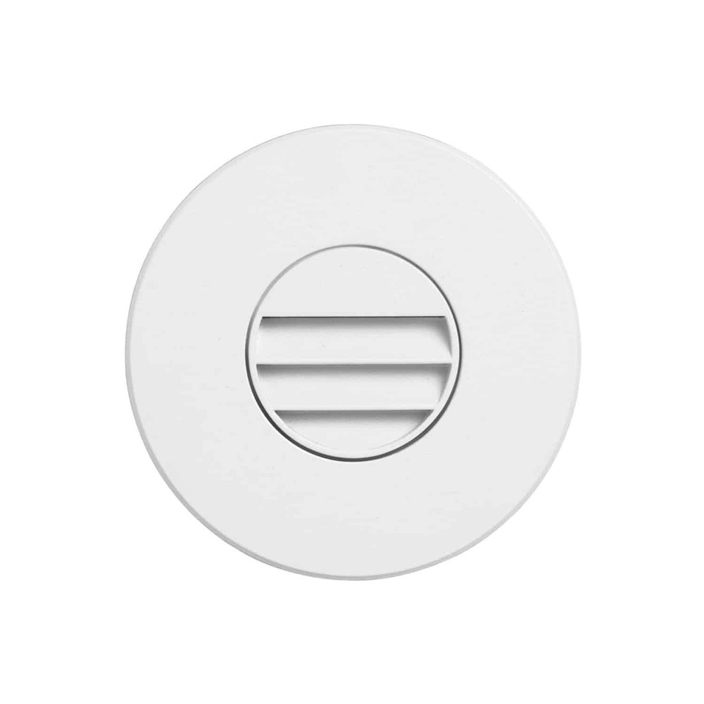 Dainolite-DLEDW-330-WH-3.3W 80 Degree 1 LED In/Outdoor Round Wall Light   White Finish