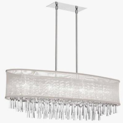 Dainolite Jos368 Pc Josephine Eight Light Oval Chandelier