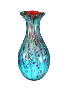 Dale Tiffany Lighting-AV12041-Lagood Art - 15.5 Inch Decorative Vase   Hand Blown Art Finish