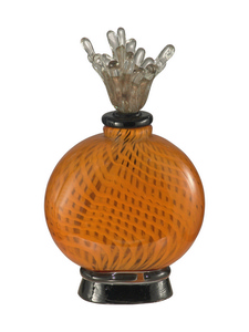 Dale Tiffany Lighting-AV12085-Pumpkin Pie Perfume - 12.25 Inch Decorative Bottle   Hand Blown Art Finish