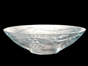 Dale Tiffany Lighting-GA60833-Grape Vine - 3.75 Inch Decorative Bowl   24% Lead Hand Cut Crystal Finish