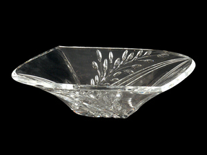 Dale Tiffany Lighting-GA80035-Clear Leaf - 3.25 Inch Decorative Bowl   24% Lead Hand Cut Crystal Finish
