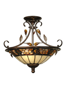 1273623 Dale Tiffany Lighting-TH90218-Pebble Stone - Two L sku 1273623