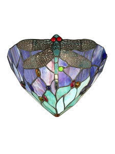 Dale Tiffany Lighting-TW12062-Dragonfly Jewel - One Light Wall Sconce   Hand Rolled Art Finish